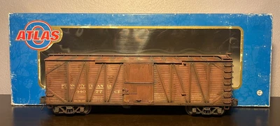 Atlas 8693-1 O Pennsylvania PRR USRA Single-Sheathed Boxcar CUSTOM WEATHERED NEW - Image 1 of 4
