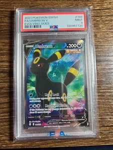 Umbreon V (arte completo) 188/203 SWSH07: Evolving Skies Holo - Imagen 1 de 7