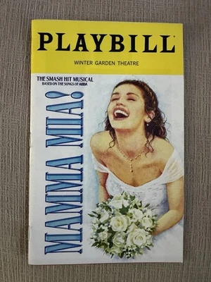 Mamma Mia NYC Broadway Playbill Christine Sherrill - Image 1 of 3