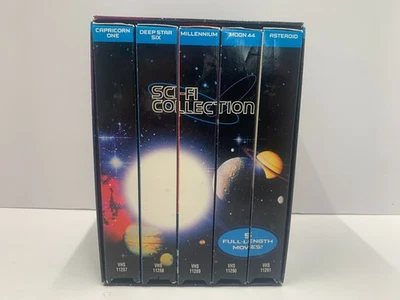 1970s-1990's SCI-FI COLLECTION 5 MOVIES ON VHS BOX SET - Artisan 1999 - Image 1 of 4
