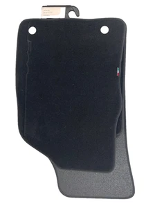 FIAT 500 2012-2015 SET OF FLOOR CARPET MATS IN BLACK NEW GENUINE 59137281 - Picture 1 of 6