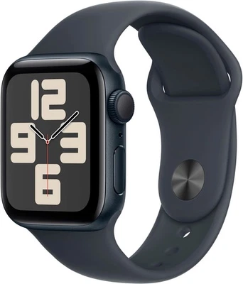 Apple Watch SE (2022) 2nd Gen 44mm A2727 (GPS + Cellular) Midnight (Excellent) - Image 1 of 3