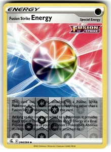 Pokemon Fusion Strike Fusion Strike Energy 244/264 Reverse Holo - Picture 1 of 4