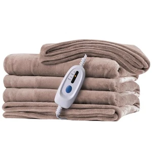 Electric Heated Blanket 72"x 84" Full Size 4 Heating Levels and 10 Hours Auto... - Picture 1 of 6