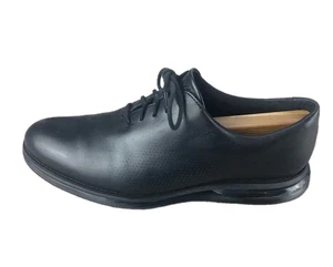 Cole Haan Grand 360 Zapatos Hombre 12M Negro Cuero Perforado Informal Oxford C37163 - Imagen 1 de 13