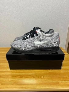 Nike Sneakers Shoes Air Max 1 OA YT Tokyo Maze Black White Men's US11 / JP29 VG - Picture 1 of 6