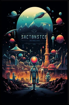 Póster de aventura de exploración galáctica Foto 1 de 4