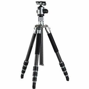 Fotopro T-Roc Plus Carbon Fiber Ballhead Tripod T-Roc Professional Tripod - Picture 1 of 16