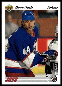 Shawn Cronin 1991-92 cubierta superior #478 - Imagen 1 de 2