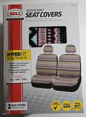 Cubierta de asiento de coche Bell 58051-9 maya como nueva Foto 1 de 4
