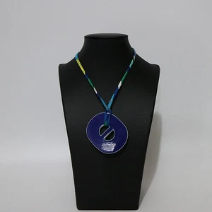 Hermes 052908FL03 PENDENTIF FIDELIO PIGMENT PENDANT NECKLACE - Picture 1 of 4