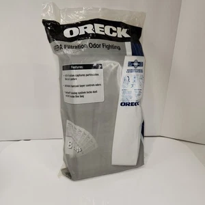(4) Oreck HEPA Filtration Odor Fighting Vacuum Bags Type CC NEW 8 Pack CCPK80H - Picture 1 of 3