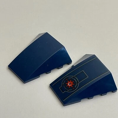 Lego 47753 Navy Blue Replacement Add-on Pieces Parts Lot of 2 - Image 1 of 4