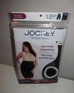 Pantalones cortos para mujer Jockey Essentials suavizantes cintura alta muslo completo (pequeños) TOTALMENTE NUEVOS - Imagen 1 de 4