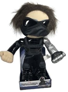 Marvel The Winter Soldier Bucky Barnes 15" Plush With Mask