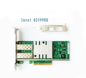 DELL / INTEL X520-DA2 CNA 10GBE DUAL PORT SFP Ethernet Converged Network Adapter - Afbeelding 1 van 4