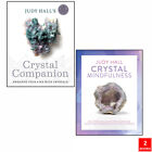 Judy Hall 2 Books Set (Crystal Companion & Crystal Mindfulness) Paperback New