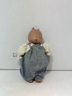 Vintage 1980s Chocolate Bear Porcelain Doll by Michael & Co