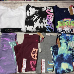 Justice Girls Lot Of Clothes Size M (10). NWT! 7 Pieces For Fall And Winter. - Picture 1 of 24