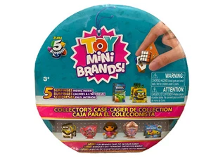 5 Surprise Toy Mini Brands Collector's Case with Exclusive Minis by ZURU/New - Picture 1 of 9