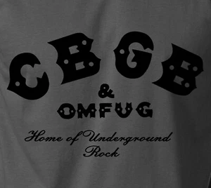 Camiseta CBGB Logotipo Clásico Nueva York Underground Punk Rock Concert Tour S-6XL Camiseta - Imagen 1 de 12