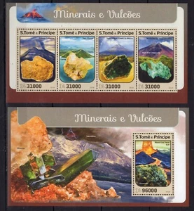 Minerals / Minerais / Nature on stamps - Timbres - São Tome - 2016 - MNH** D10 - Picture 1 of 1