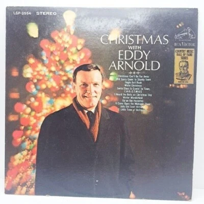 Eddy Arnold Christmas Vinyl Record LP Album RCA Victor Stereo Holiday - Image 1 of 4