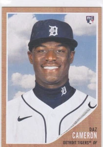 2021 Topps Archives Daz Cameron Rookie RC Detroit Tigers #89 - Picture 1 of 2