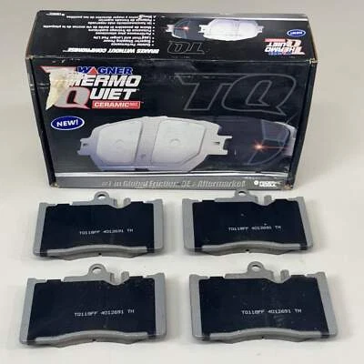 Передние керамические тормозные колодки WAGNER ThermoQuiet для Lexus LS430 черные QC870 - Изображение 1 из 4