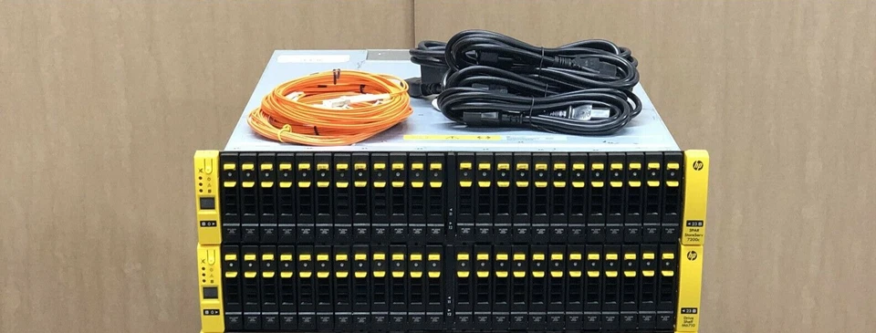 HPE 3PAR 7200c 48x 200GB SSD Storage Expansion Shelves - Image 1 of 1