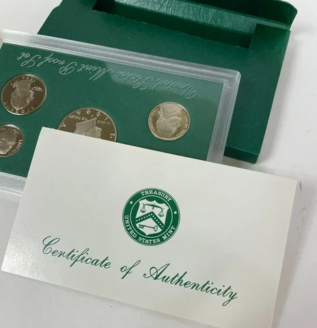 1994-S US Mint Silver Proof Set with OGP and COA Cover