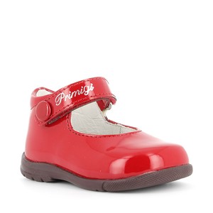 scarpe rosse vernice bimba