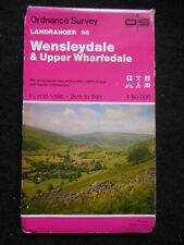Ordnance Survey Landranger Map - Wensleydale & Upper Wharfedale - Sheet 98