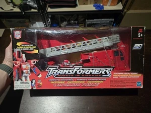 Transformers Optimus Prime Electronic Fire Truck 2001 RID NEU in Box - Bild 1 von 14