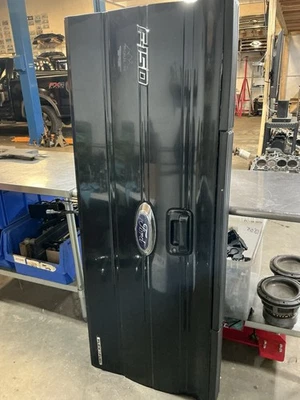 2009-2014 FORD F150 TAILGATE TUXEDO BLACK WITH STEP WITH CAMERA #244 - Image 1 of 4