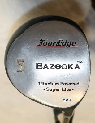 */Tour Edge - Bazuca - 19* #5 madera de calle - derecha - para hombre - grafito - regular #F20 Foto 1 de 4