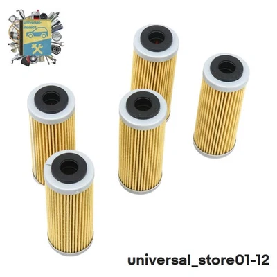 5*Oil Filter For KTM 250 EXC-F SX-F XC-F XCF-W 350 EXC-F SX-F XC-F XCF-W - Image 1 of 4