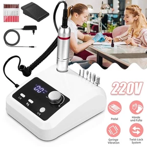Profi Elektrische Nagelfräser Pediküre Maniküre 45000 U/min Minimalen Geräuschen - Afbeelding 1 van 12