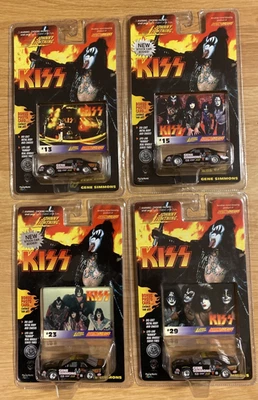 Johnny Lightning KISS Gene Simmons Racing Dreams Cars #13,15,23,29 LOTE Nuevo Foto 1 de 4