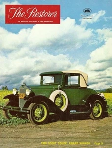 THE RESTORER - MODEL A - 1973 MAR/APR - '30 SPORT COUPE, 72-73 INDEX - Imagen 1 de 1
