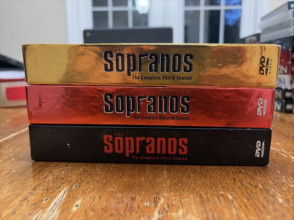 Клан Сопрано сезон 1-4 полный набор серий бокс-сет HBO DVD бокс-сет - Изображение 1 из 3