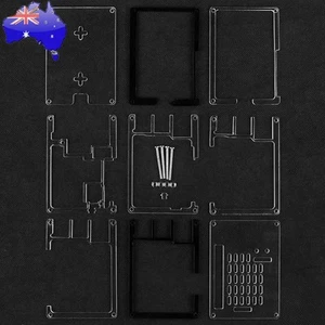 Clear Protective Case Convenient Transparent Case Fit for Raspberry Pi 5 4GB/8GB - Bild 1 von 21
