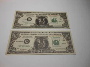 NEW RARE SET OF VOTESCAM THE STEALING OF AMERICA COLLIER BOOK BOOKMARKS ONLY - Picture 1 of 2