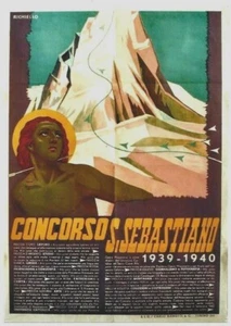 Original vintage poster CONCORSO S.SEBASTIANO ITALY 1939 - Picture 1 of 1