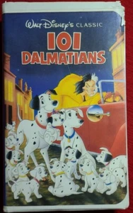101 Dalmatiner VHS 1263 Walt Disney klassisch schwarz Diamant Edition seltenes Videorecorderband - Bild 1 von 4