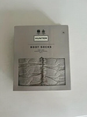 Hunter Boots Calcetines Originales Altos XL Gris Calcetines  Foto 1 de 3