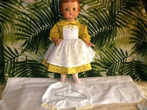 NO DOLL~Custom Vintage Dress & Panties for Large Doll (22"?) #18 - Picture 1 of 12