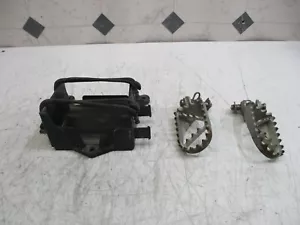 Ktm 520 400 250 exc 2005 05 Carrier plastic black foot pegs - Bild 1 von 12