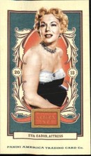 2013 Panini Golden Age Mini American Caramel Blue Back #91 Eva Gabor
