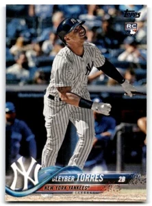Topps Gleyber Torres New York Yankees 2018 #699 - Foto 1 di 2